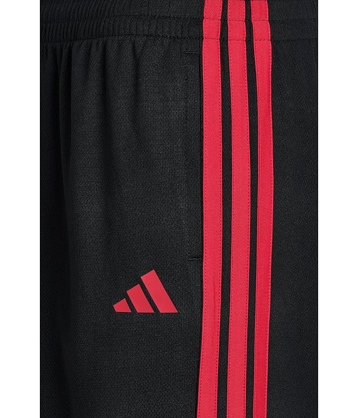 adidas Kids Essentials 3-Stripe Shorts (Big Kid) - Image 3