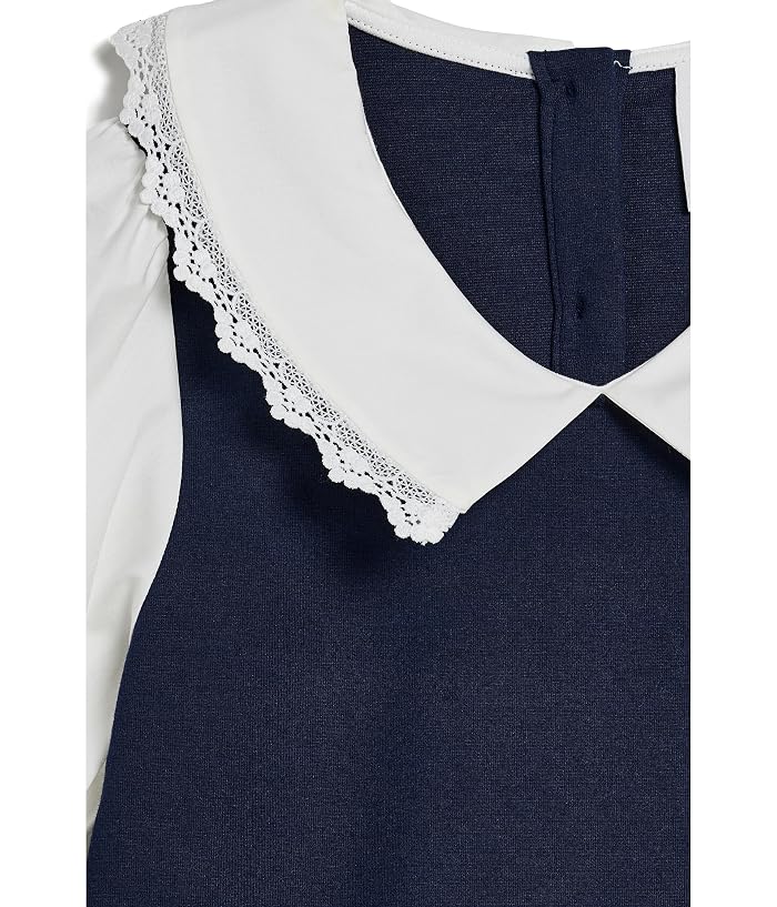 Janie and Jack Ponte Collared Dress (Infant/Toddler/Little Kid/Big Kig) - Image 3