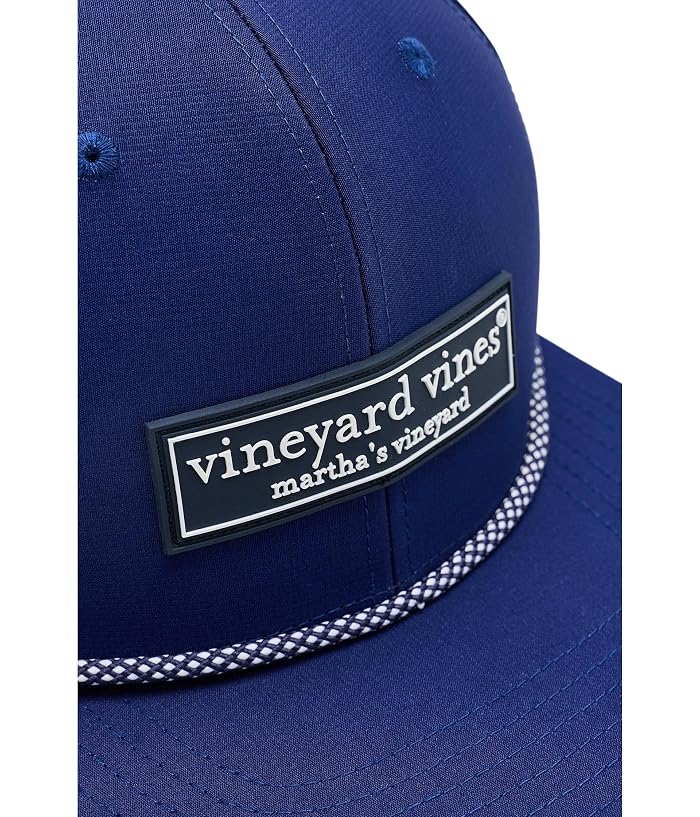Vineyard Vines Logo Box Perforated Trucker Hat - Image 3