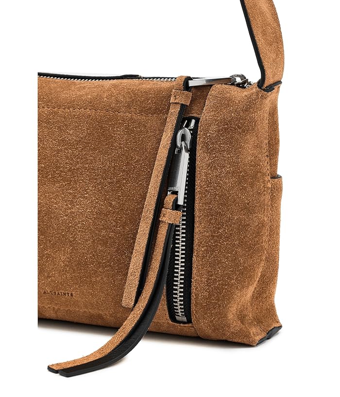 AllSaints Alba Suede Zip Xbody - Image 4