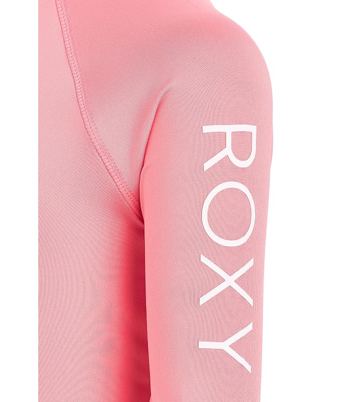 Roxy Kids Whole Hearted Long Sleeve Rashguard (Little Kid) - Image 3