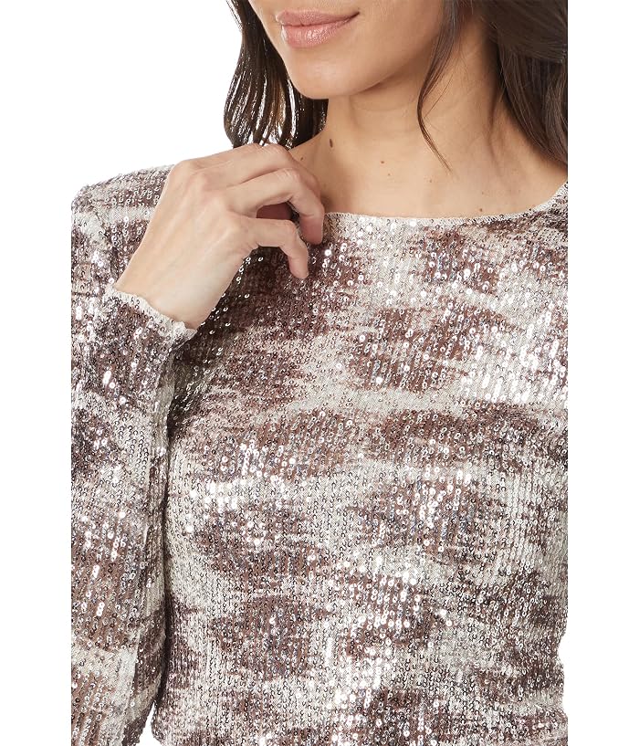 Free People Printed Gold Rush Long Sleeve - Image 3