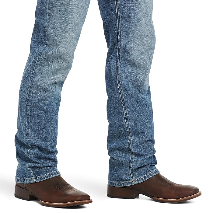 Ariat M4 Low Rise Stackable Straight Leg Jeans in Sawyer - Image 4
