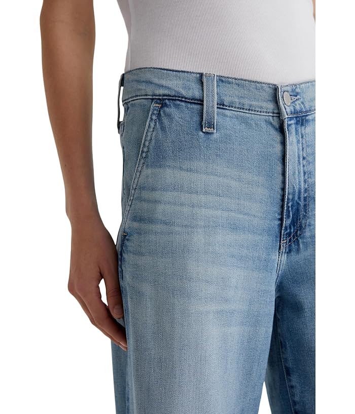 AG Jeans Stella Mid-Rise Ankle Palazzo Jeans in Aries - Image 3