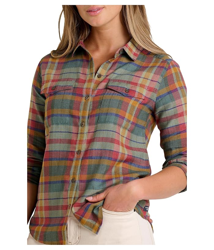 Toad&Co Re-Form Flannel Long Sleeve Shirt - Image 3