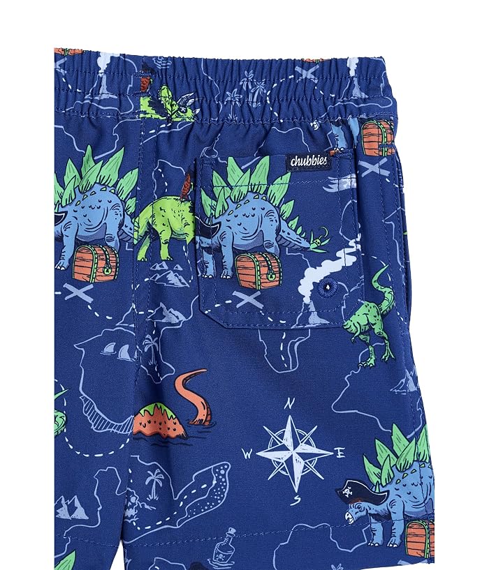Chubbies Kids The Lil Rex Marks The Spot Swim Trunk (Infant/Toddler/Little Kid) - Image 3