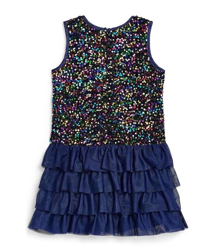 Hatley Kids Rainbow Coins Sequin and Tulle Puff Dress (Toddler/Little Kid/Big Kid) - Image 2
