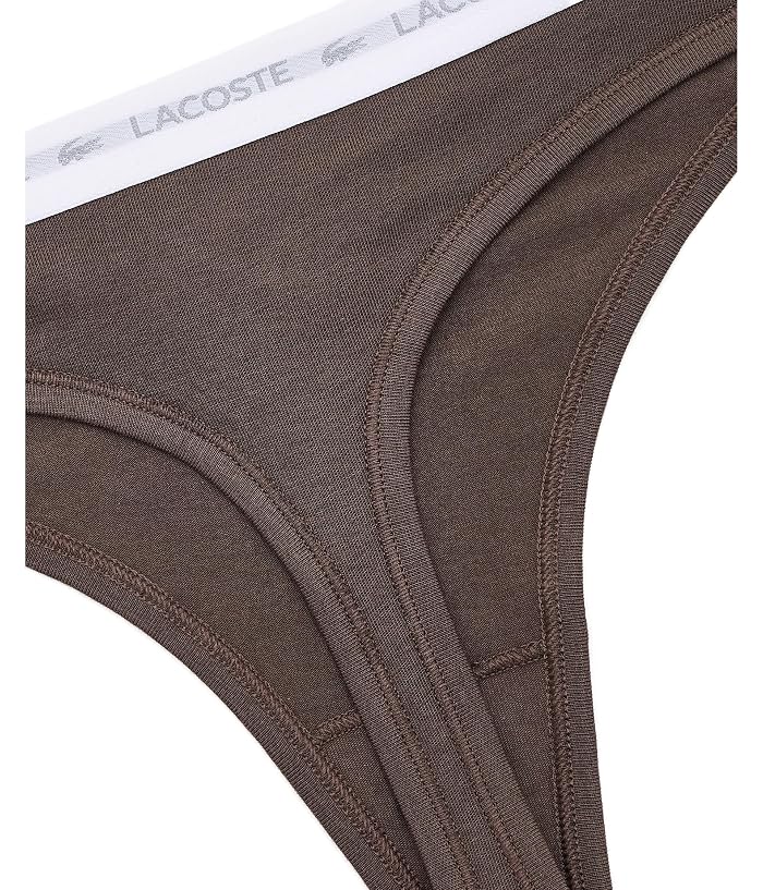 Lacoste 3-Pack Stretch Cotton String Briefs - Image 4