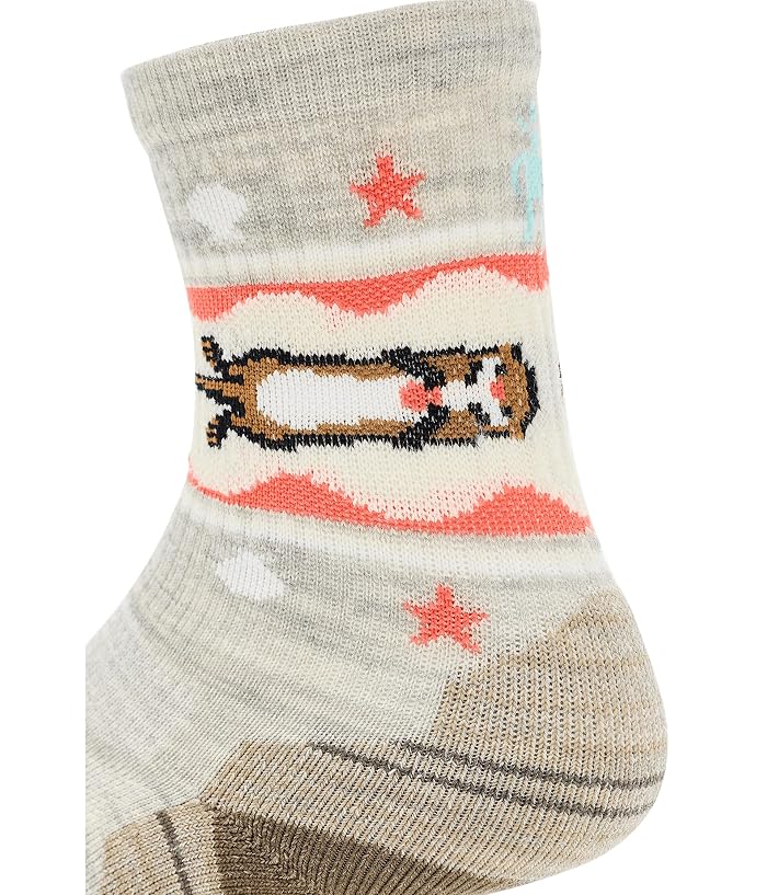 Smartwool Hike Light Cushion Otter Float Crew Socks - Image 2