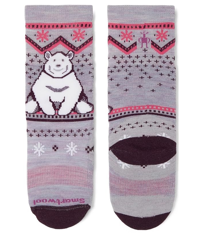 Smartwool Kids Wintersport Full Cushion Polar Bear Pattern Over-the-Calf Socks (Toddler/Little Kid/Big Kid) - Image 2