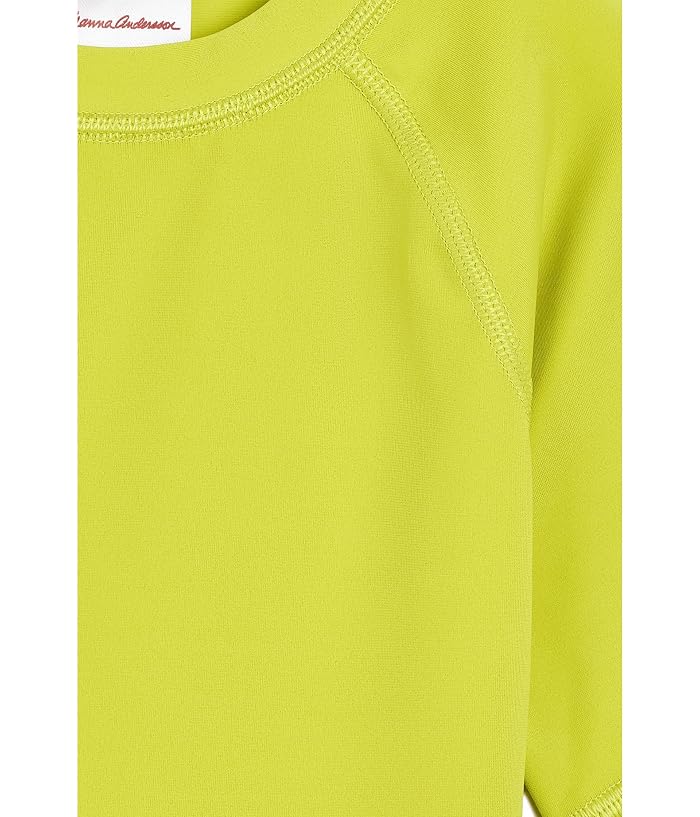 Hanna Andersson Short Sleeve Solid Rashguard (Toddler/Little Kid/Big Kid) - Image 3