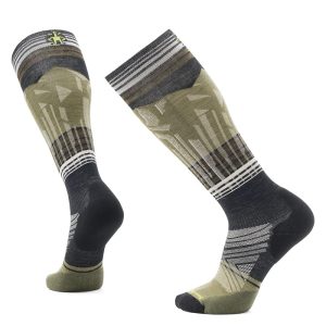 Smartwool Ski Targeted Cushion Summit Shot Over The Calf Socks