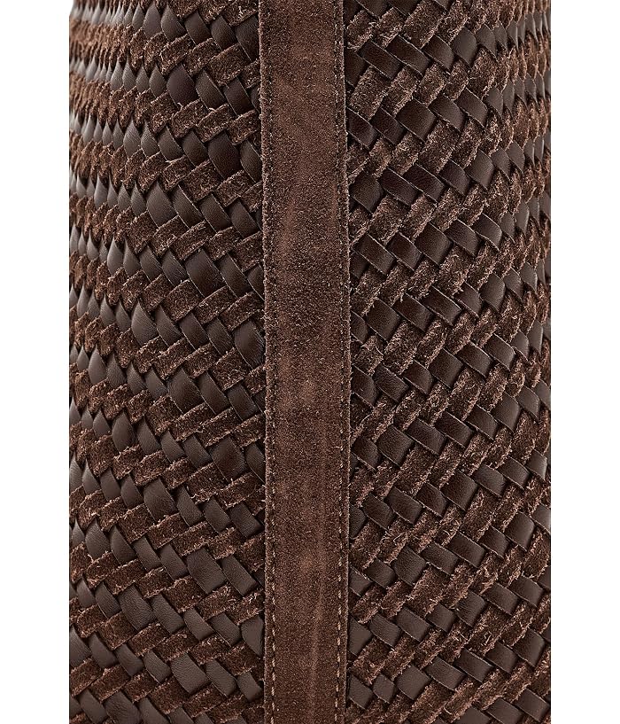 Madewell Suede Handwoven Leather Tote - Image 4