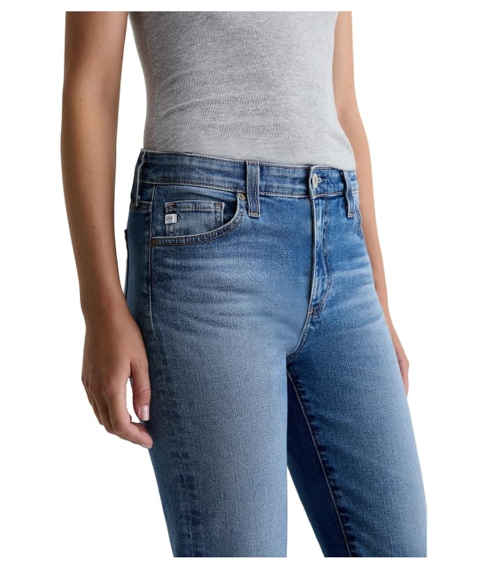 AG Jeans Mari Mid Rise Slim Straight Jean - Image 4