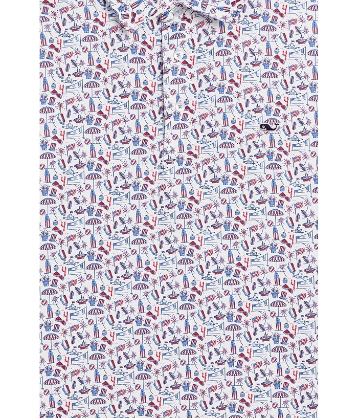 Vineyard Vines Kids Printed Sankaty Polo (Toddler/Little Kids/Big Kids) - Image 3