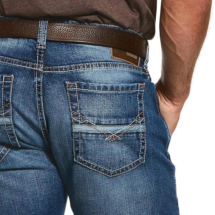 Ariat M7 Rocker Stackable Straight Leg in Summit - Image 3