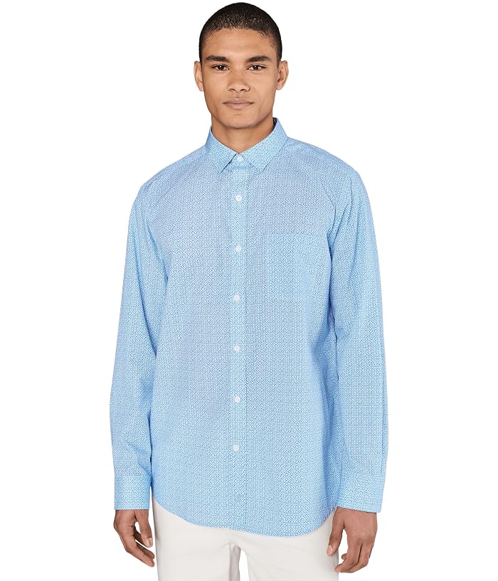 Johnston & Murphy Printed Cotton Shirt