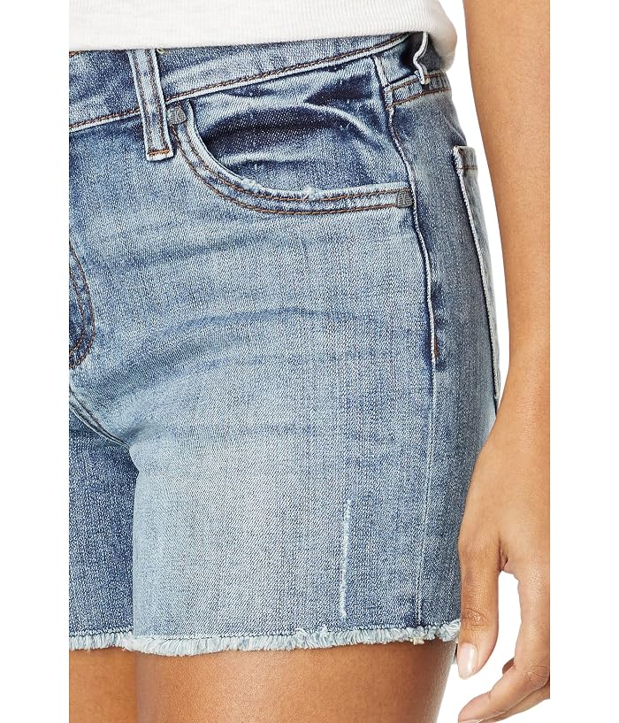 KUT from the Kloth Gidget Fray Shorts in Consolidated - Image 3