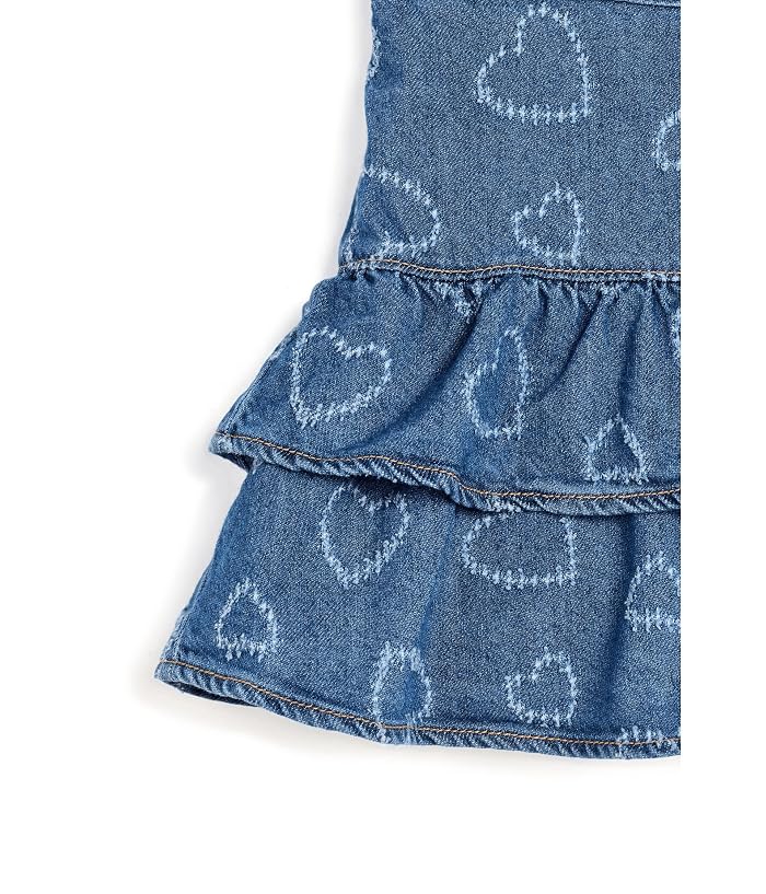 abercrombie kids Hearts Denim Skort (Big Kids) - Image 3