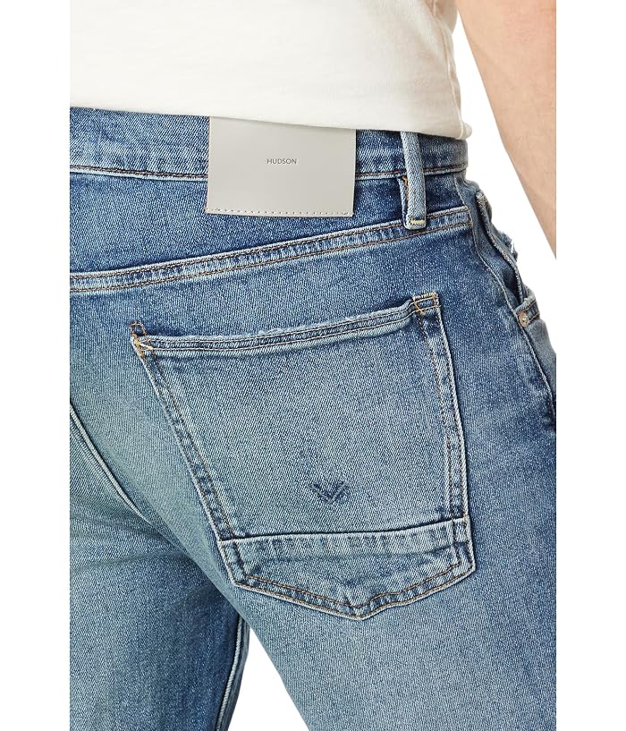 Hudson Jeans Blake Slim Straight Jeans in Unseen - Image 3