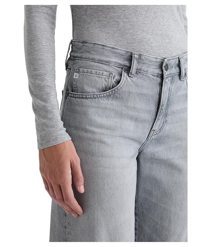 AG Jeans Adria Low Rise Baggy Wide Leg In Al Fresco - Image 4