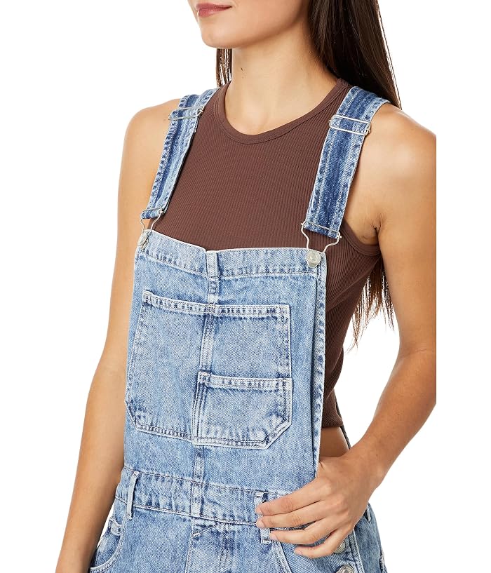 Free People We The Free Ziggy Denim Overalls - Image 3