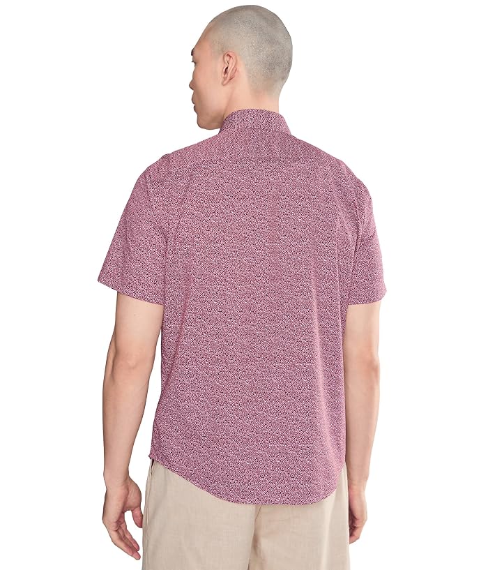UNTUCKit Short Sleeve Halloway Performance Printed Shirt - Image 4