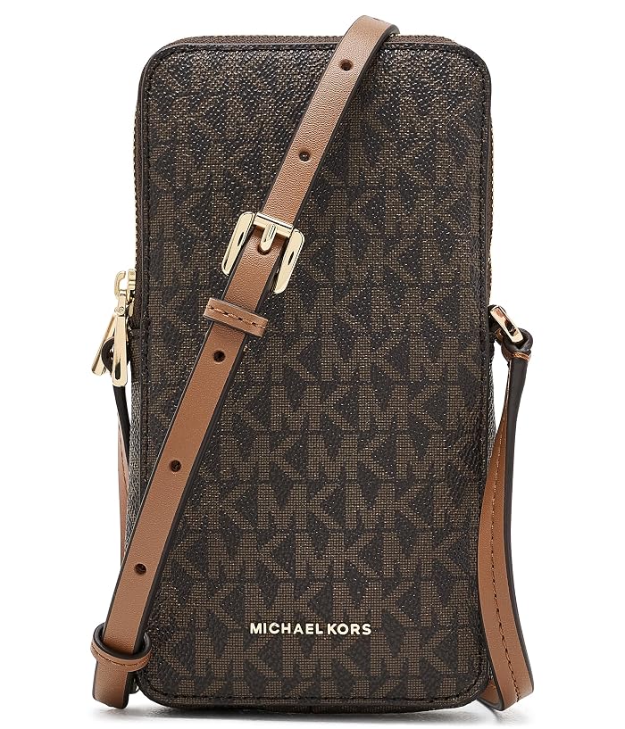 MICHAEL Michael Kors Jet Set Small North South Double Zip Phone Crossbody