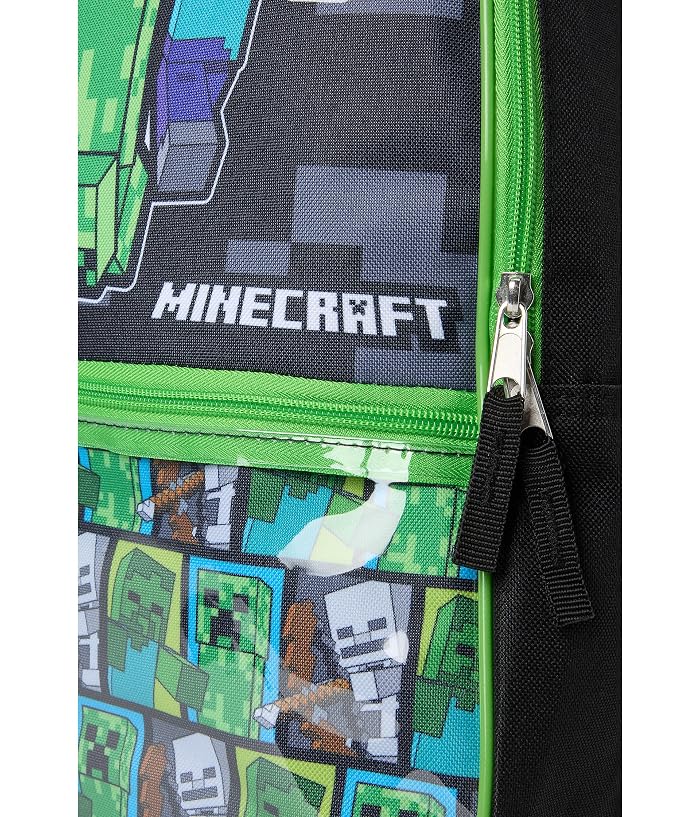 BIOWORLD Kids Minecraft 5-piece School Backpack Set (little Kid/Big Kid) - Image 4