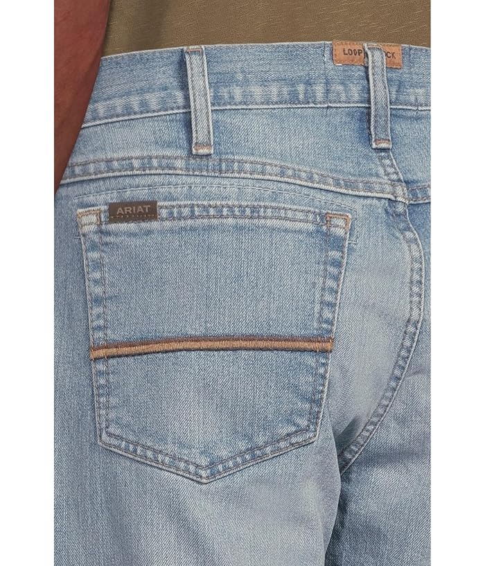 Ariat M7 Performance Pro Ripped Straight Jeans in Lindo - Image 4
