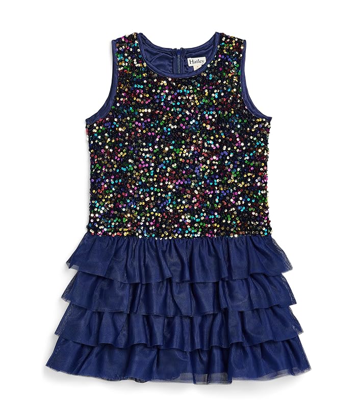 Hatley Kids Rainbow Coins Sequin and Tulle Puff Dress (Toddler/Little Kid/Big Kid)