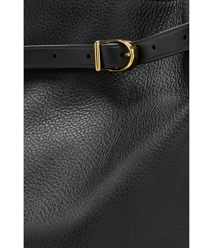 Madewell The Essential Belted Bucket Tote in Leather - Image 4