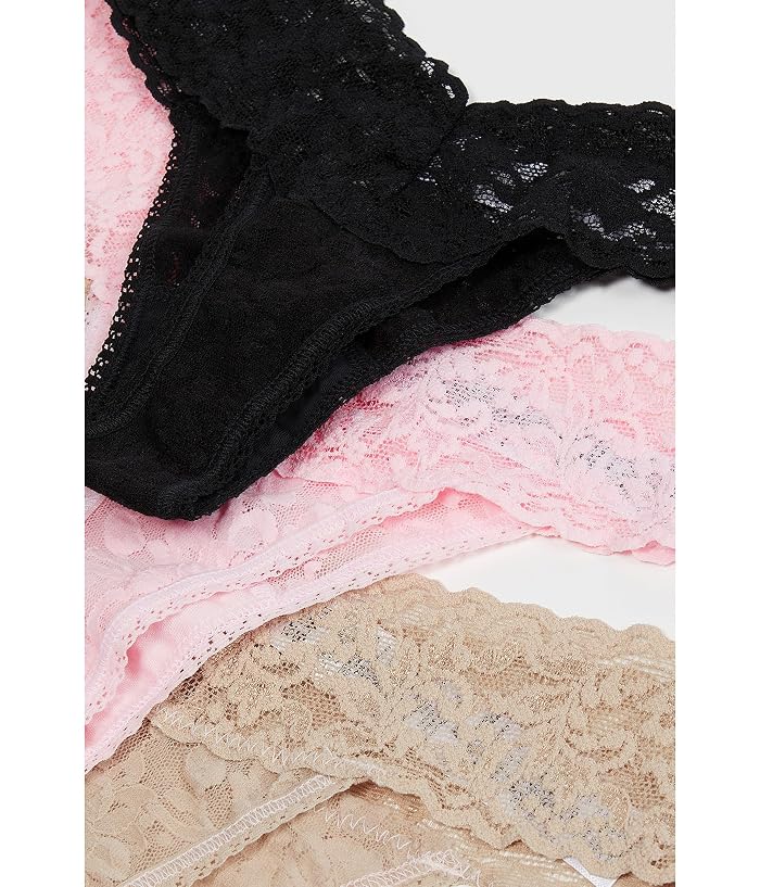Hanky Panky Signature Lace Original Rise Thong 3-Pack - Image 2