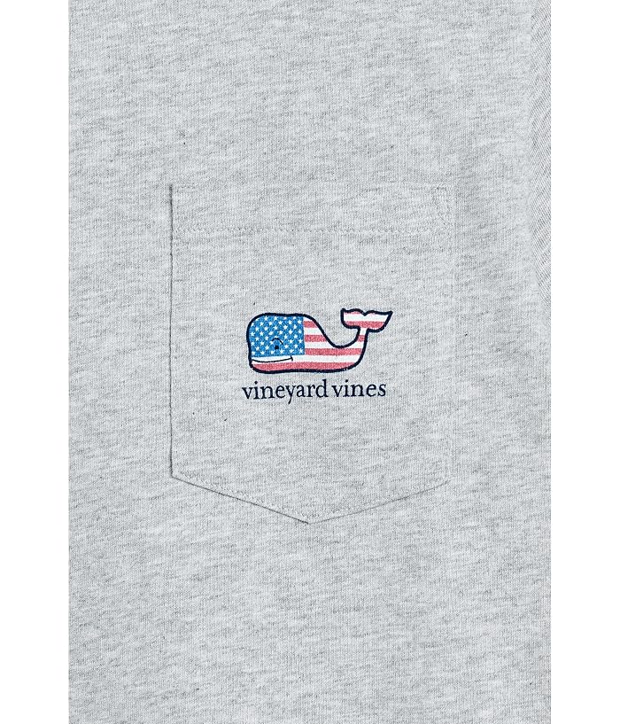 Vineyard Vines Kids Flag Whale Short Sleeve Tee (toddler/Little Kids/Big Kids) - Image 3