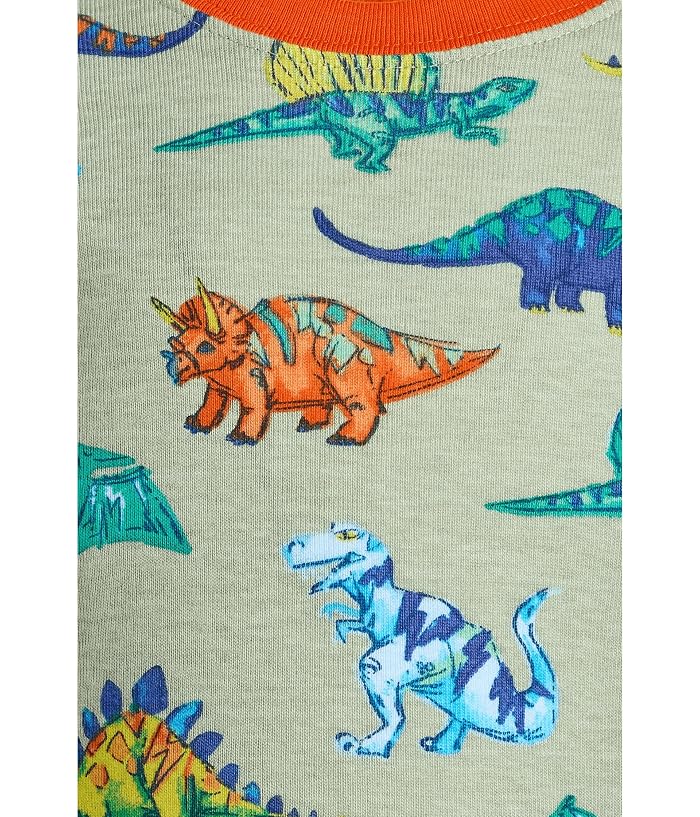 Hatley Kids Dino Party Cotton Pajama Set (Toddler/Little Kid/Big Kid) - Image 3