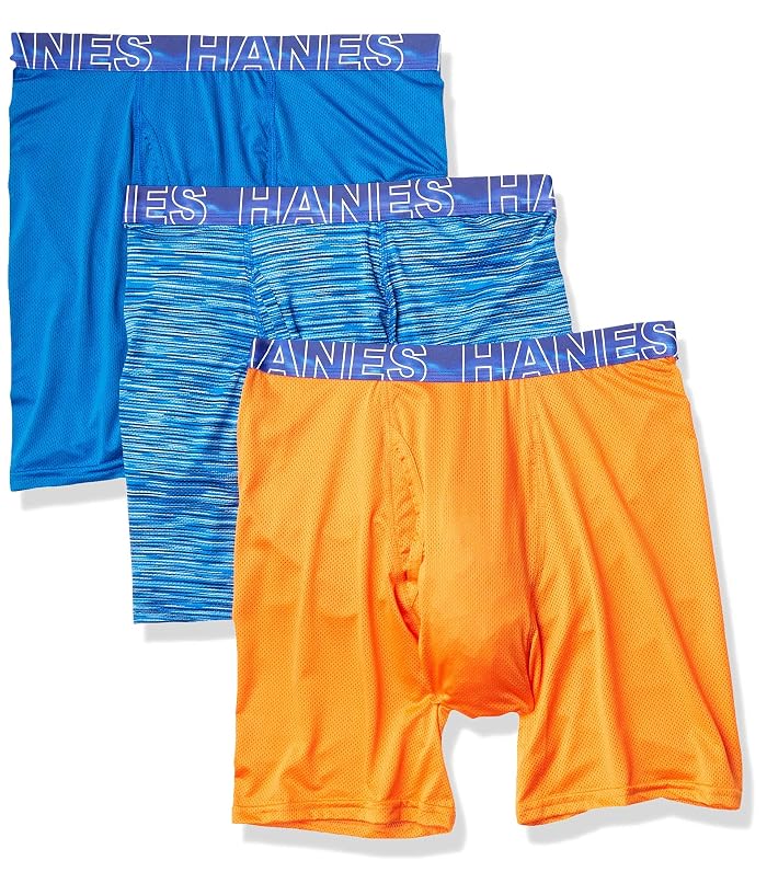 Hanes X-Temp 4-Way Performance Stretch Mesh Boxer Brief (Color / Pattern may Vary)