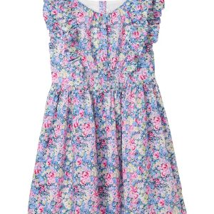 Janie and Jack Floral Dress (Toddler/Little Kid/Big Kid)