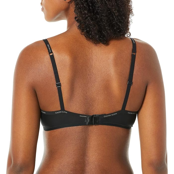 Calvin Klein Sheer Marquisette Unlined Demi Bra - Image 2