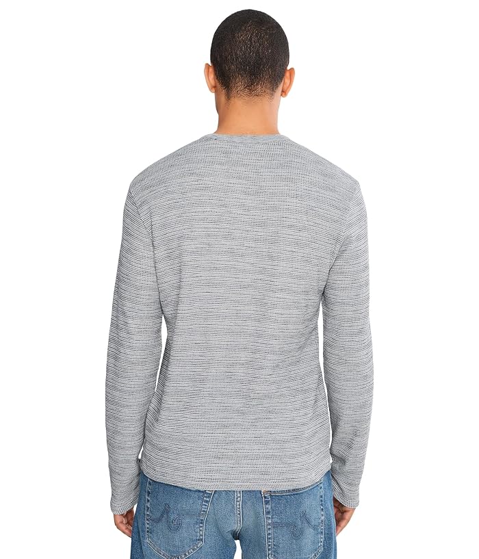 Vince Space Dye Thermal Long Sleeve Crew - Image 4