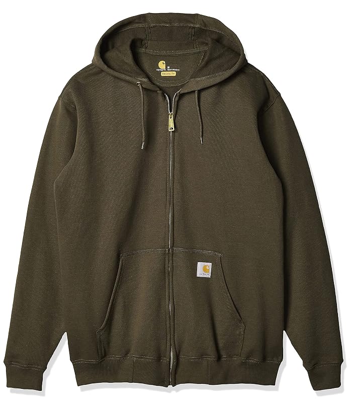 Carhartt Big and Tall Midweight Hooded Zip-Front Sweatshirt - Image 2