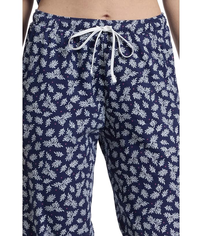 Karen Neuburger Jolly & Bright Long Sleeve Notch Top & Long Pants Set - Image 4