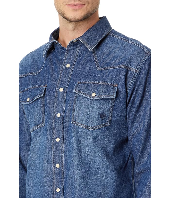 Ariat Denim Retro Fit Shirt - Image 3