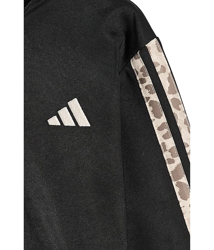 adidas Kids Aop 3S Wide Leg Tricot Pant Set (Toddler/Little Kid) - Image 3
