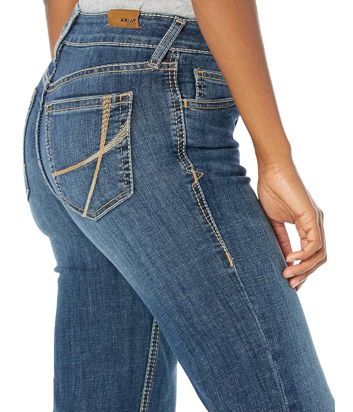 Ariat Trouser Perfect Rise Maggie Wide Leg Jeans - Image 3