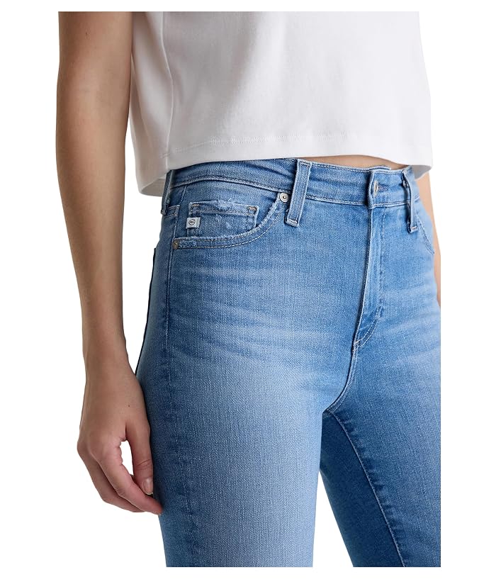 AG Jeans Mari Mid Rise Slim Straight Jean In Minimalist - Image 4
