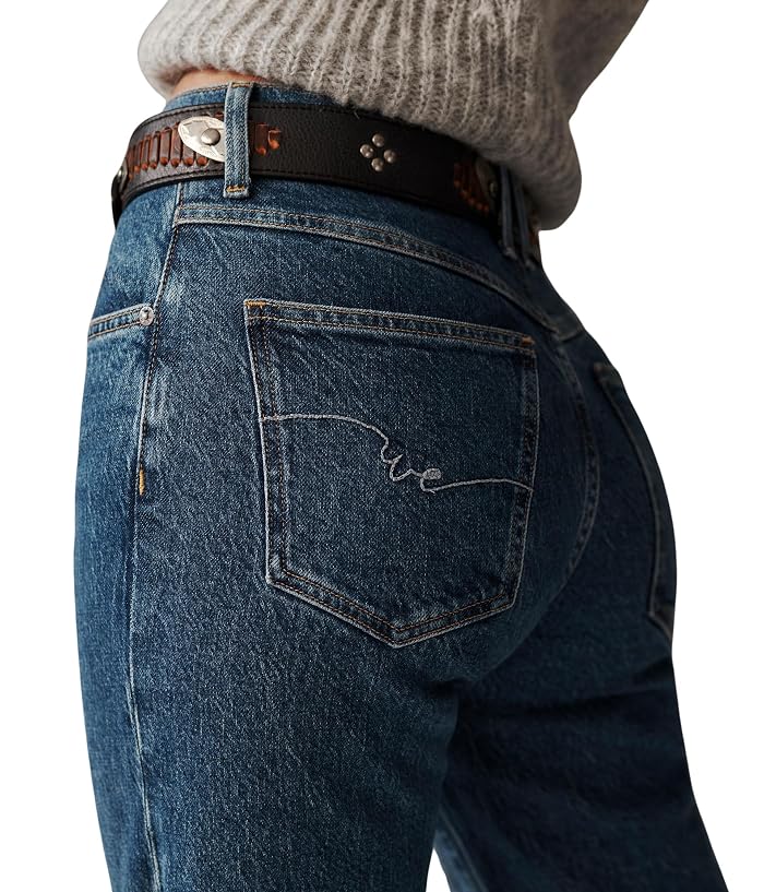 Free People Risk Taker Mid-Rise Straight - Image 4