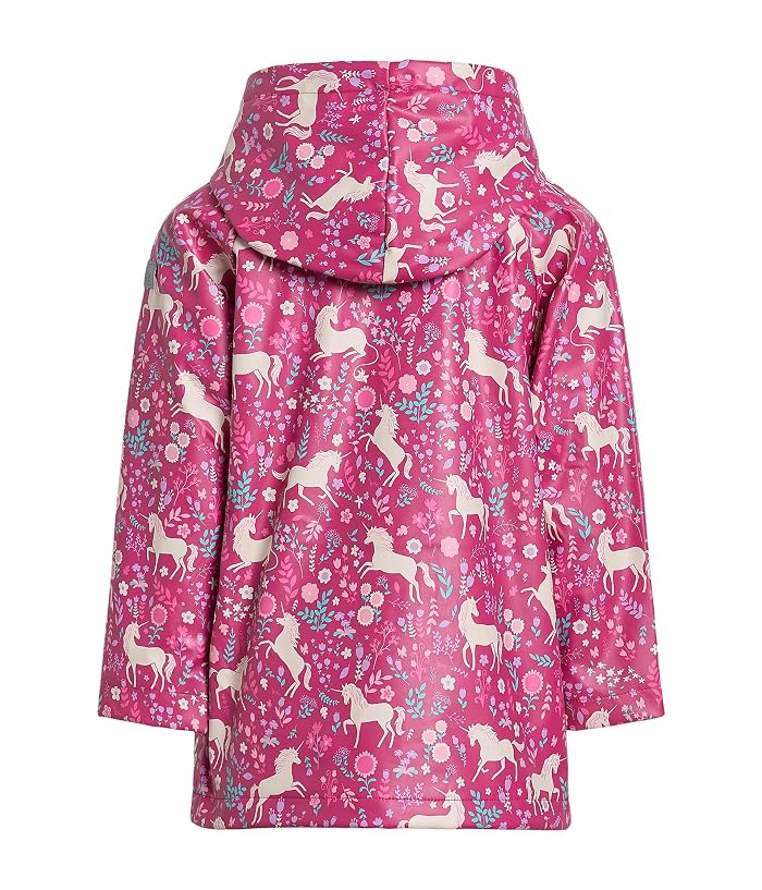 Hatley Kids Unicorn Forest Snap Rain Coat (Toddler/Little Kid) - Image 2