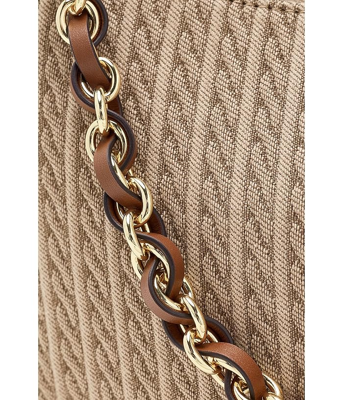 Lauren Ralph Lauren Mini-Cable Medium Marcy Zip Shoulder Bag - Image 4