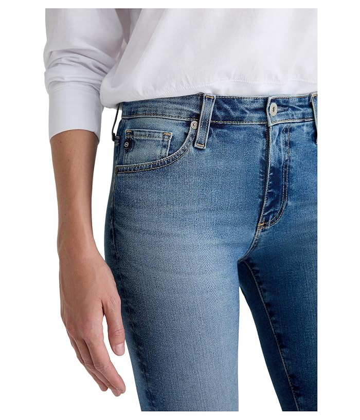AG Jeans Farrah Mid Rise Skinny Ankle Jean In Adorn - Image 4