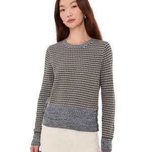 NIC+ZOE Marled Tuck Sweater